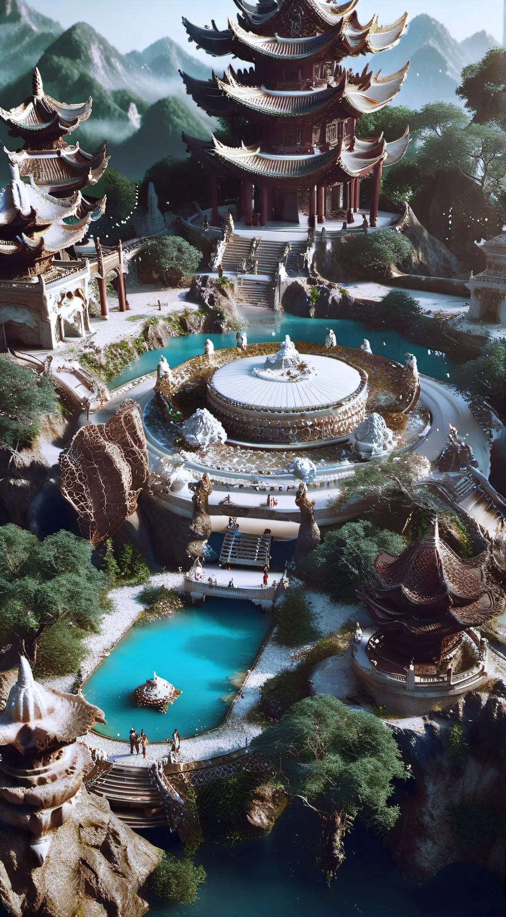 ai character: Asian school (lol) background