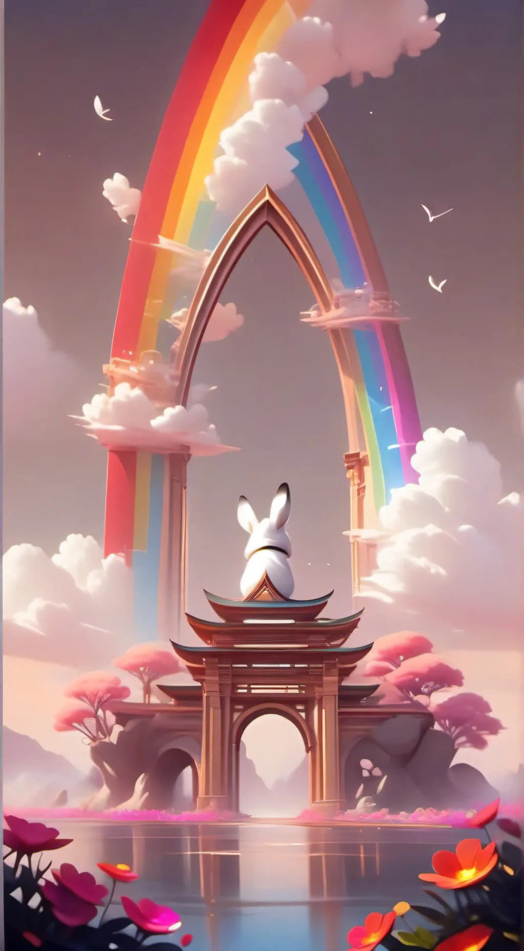 ai character: Dandy’s World🌈 background