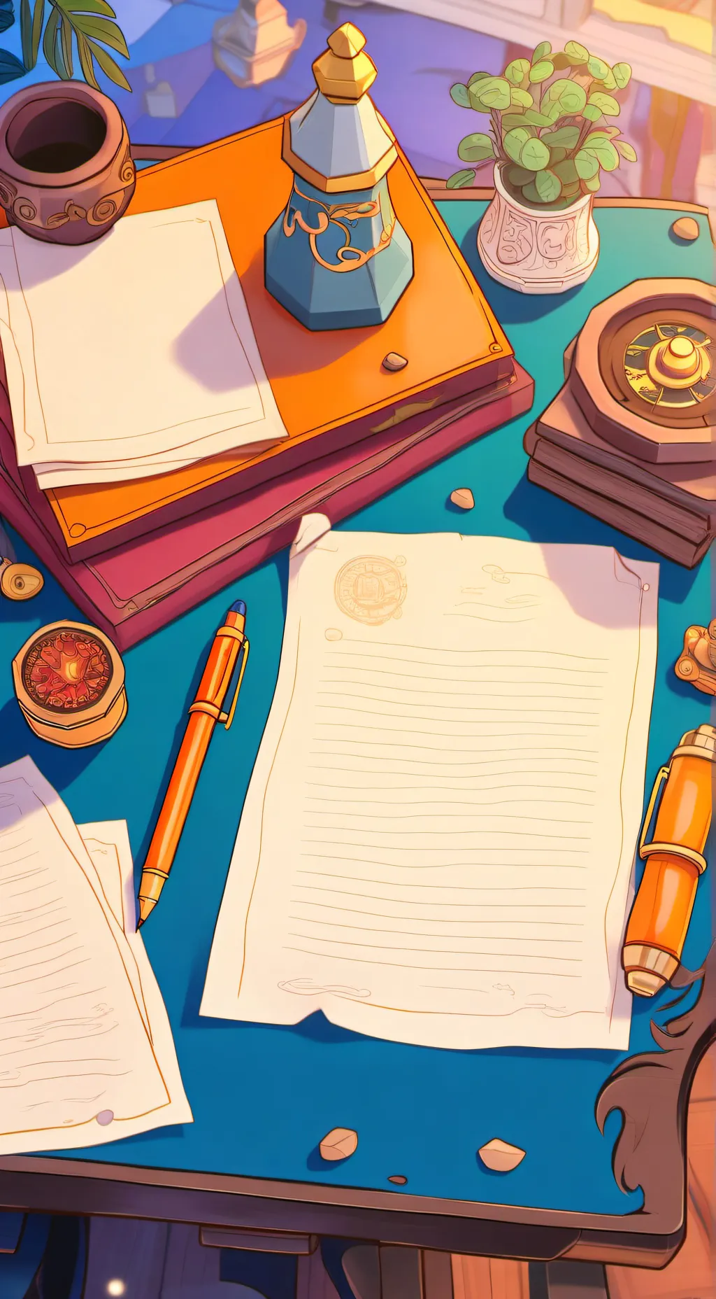 ai character: poem group background