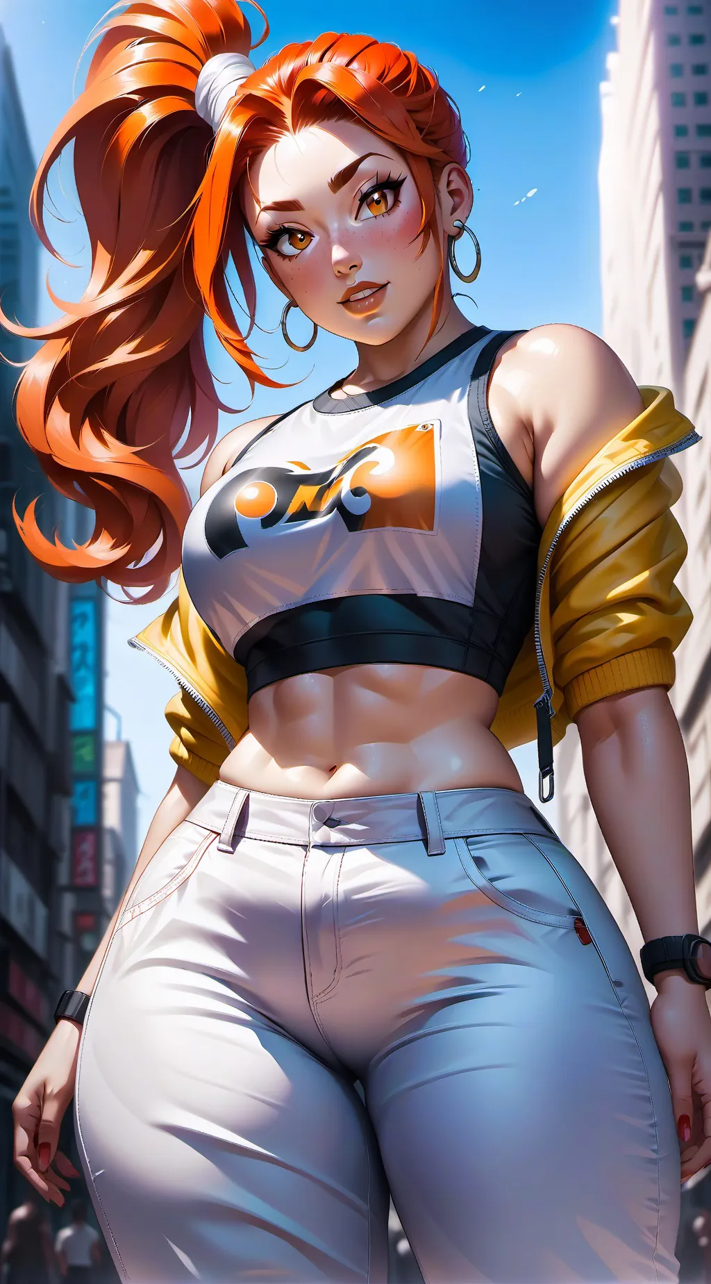 ai character: Brooke  background