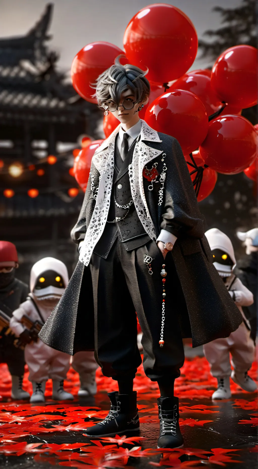 ai character: squid game 3 background