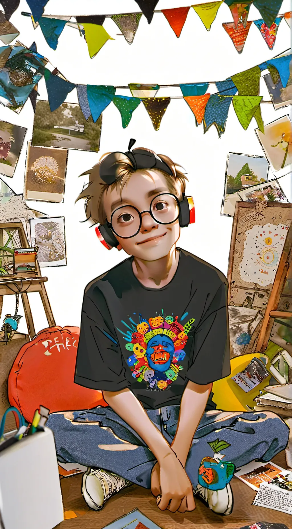 ai character: tom background