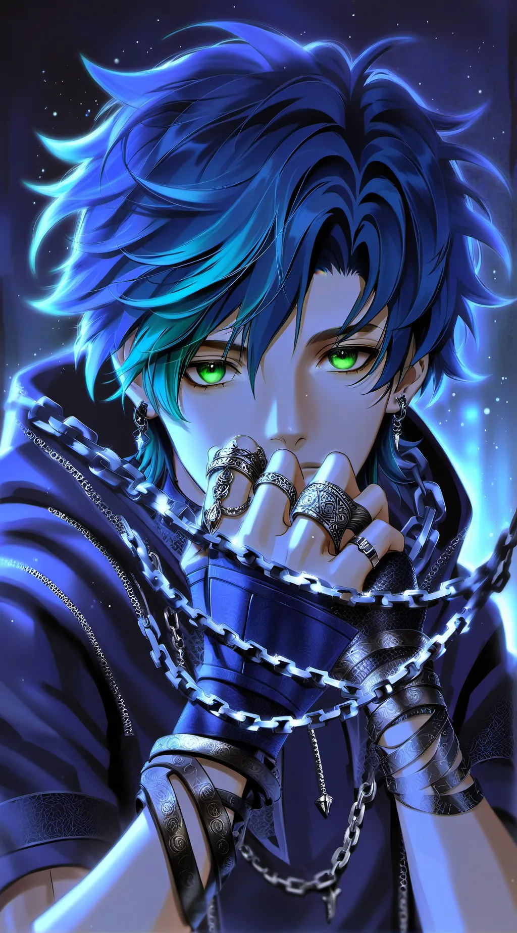 ai character: Damian background