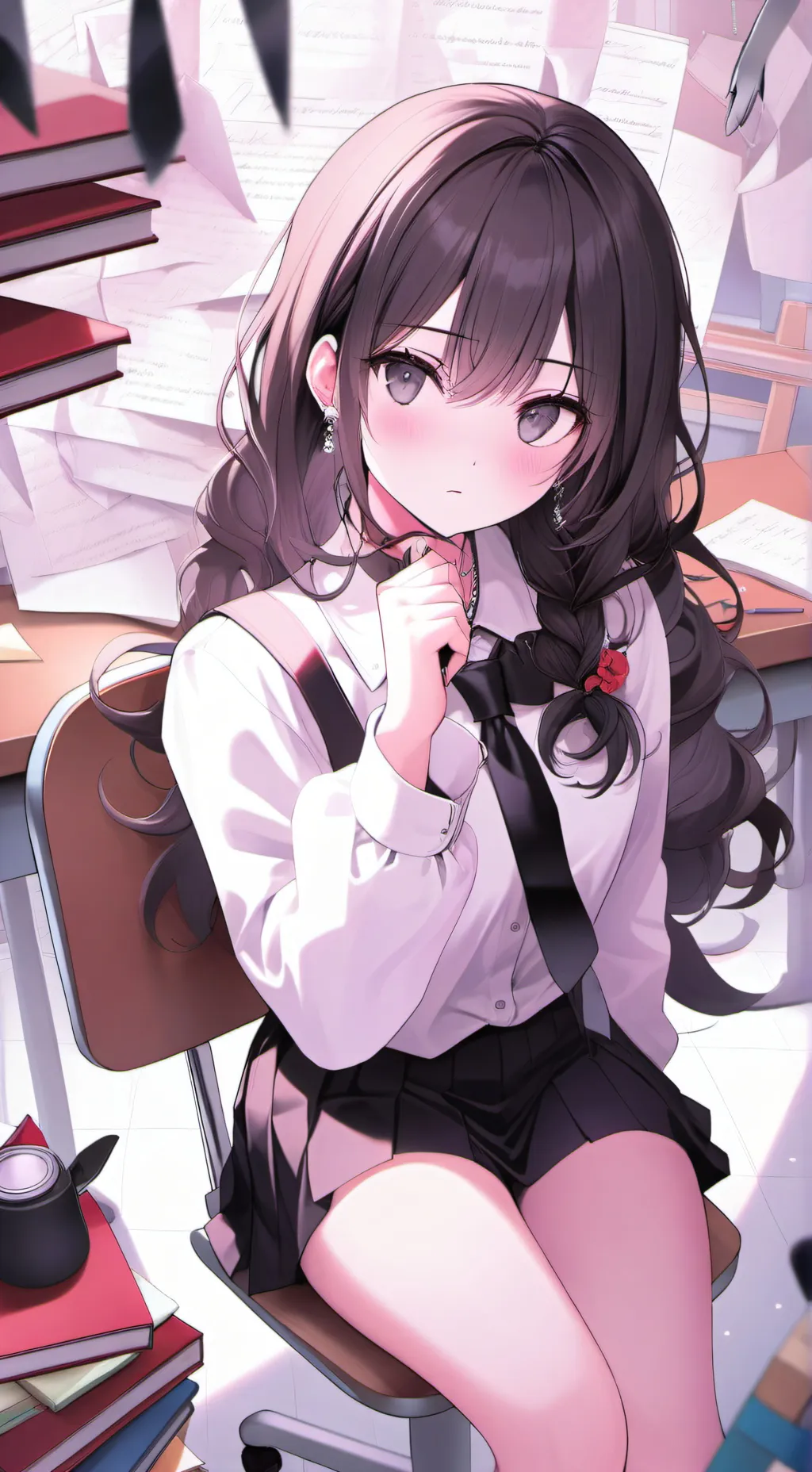 ai character: Maya  background