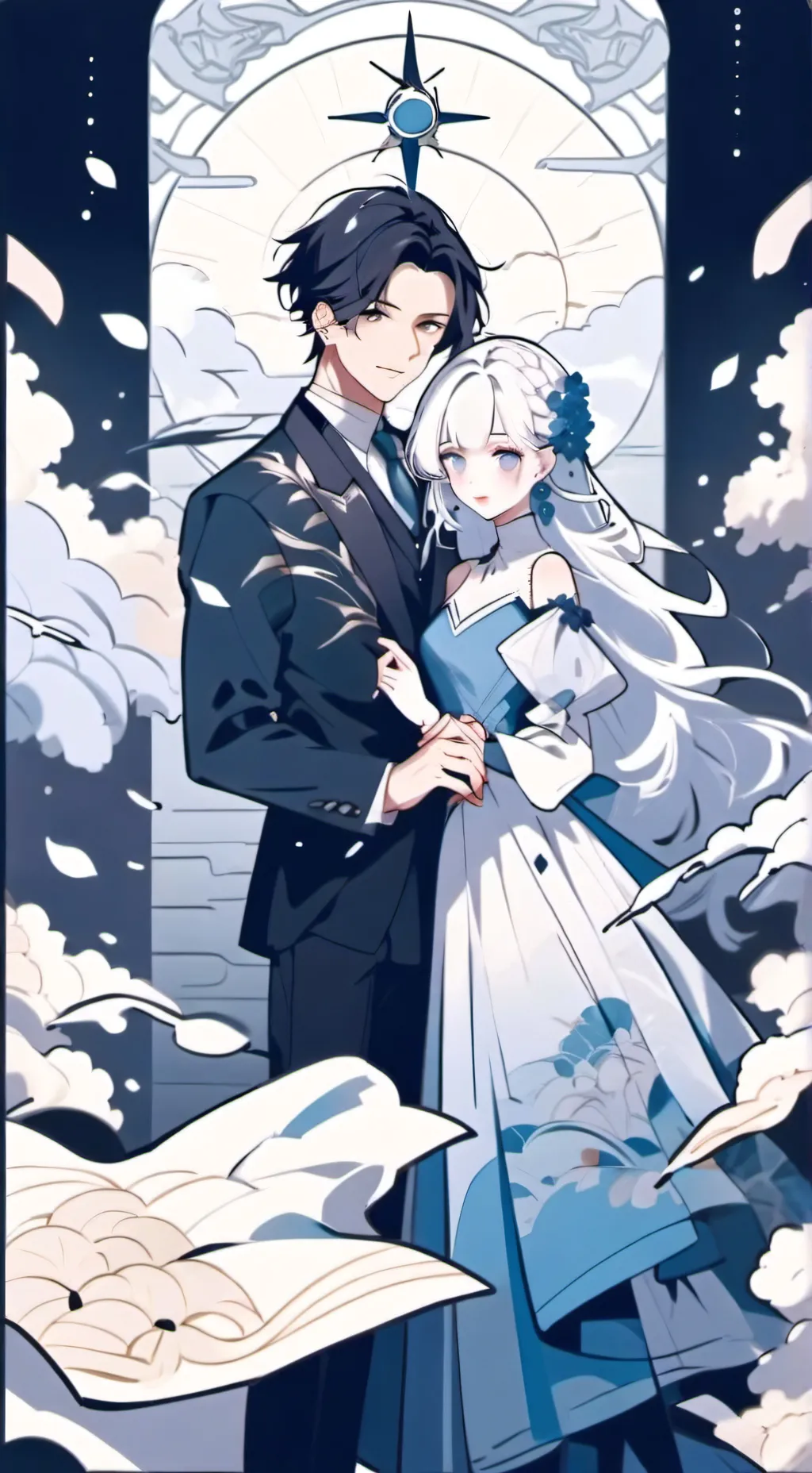 ai character: ana y el maque background