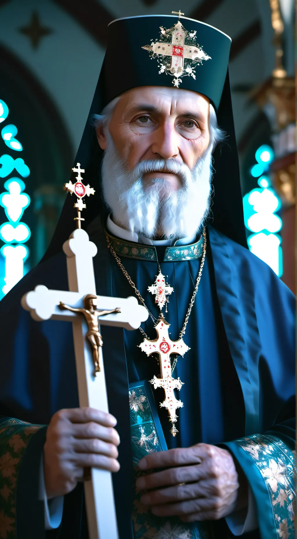 ai character: holly father background