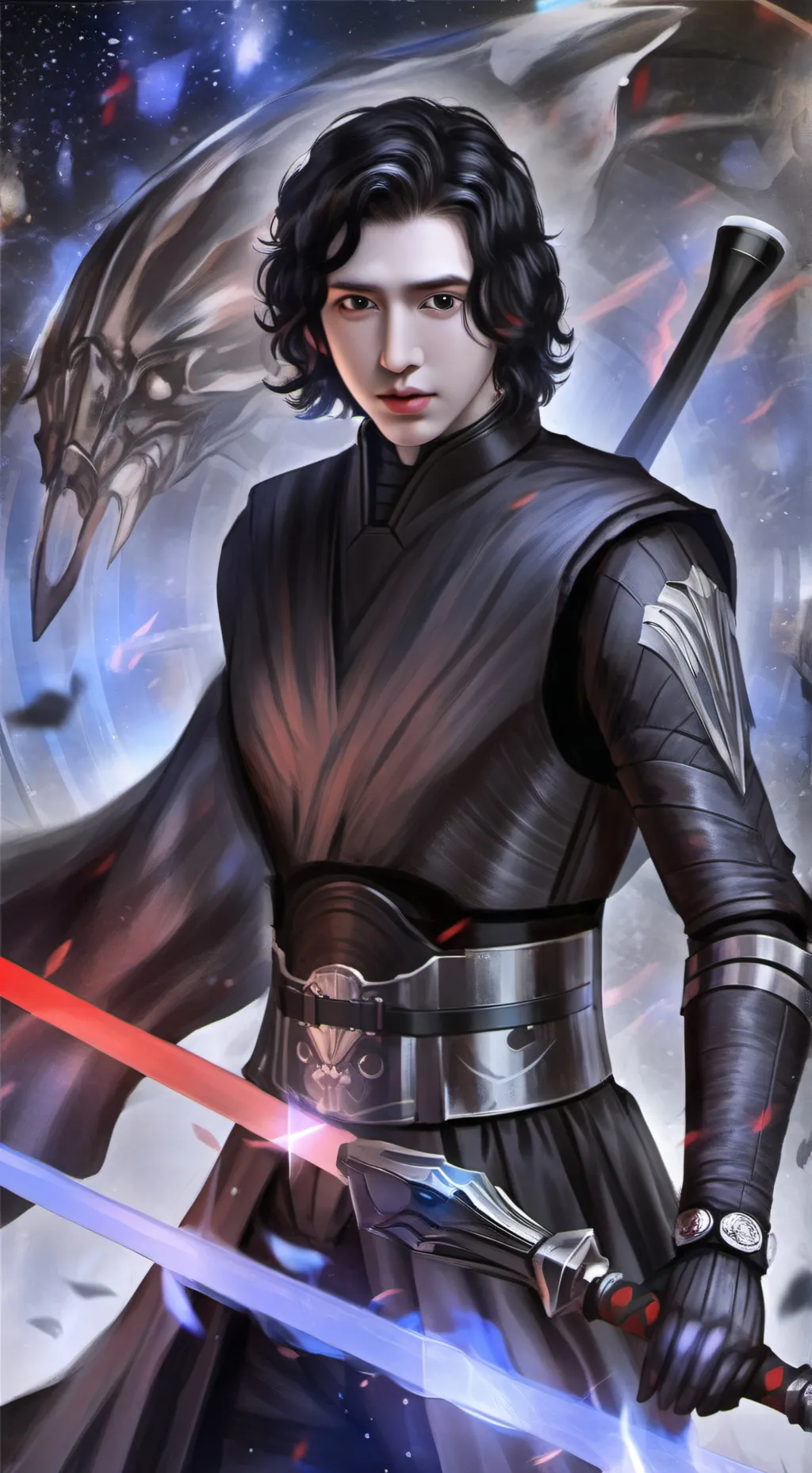 ai character: Kylo Ren (Ben) background