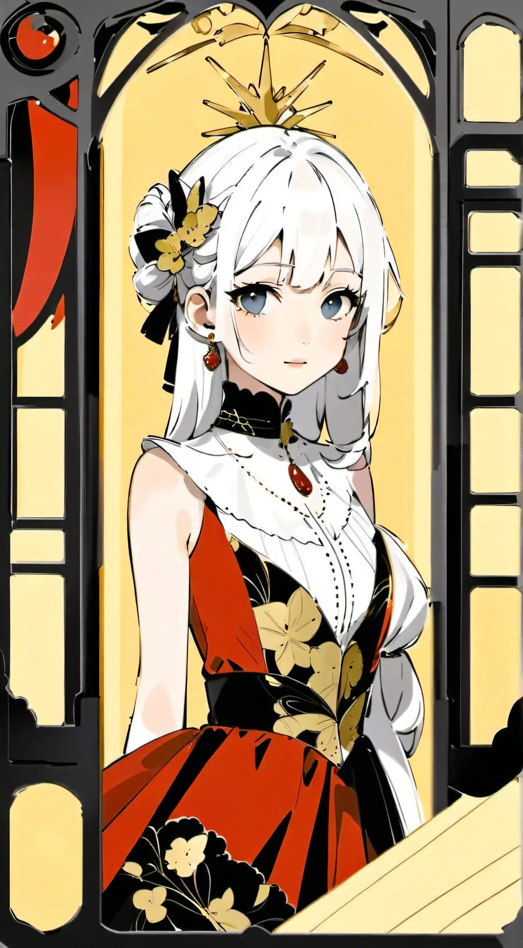 ai character: Dw Loves You background