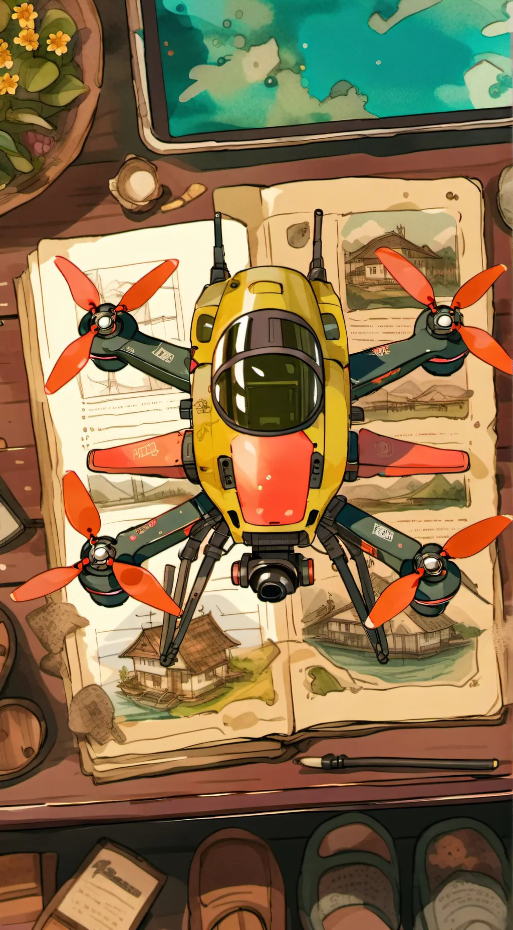 ai character: Z (murder drones) background