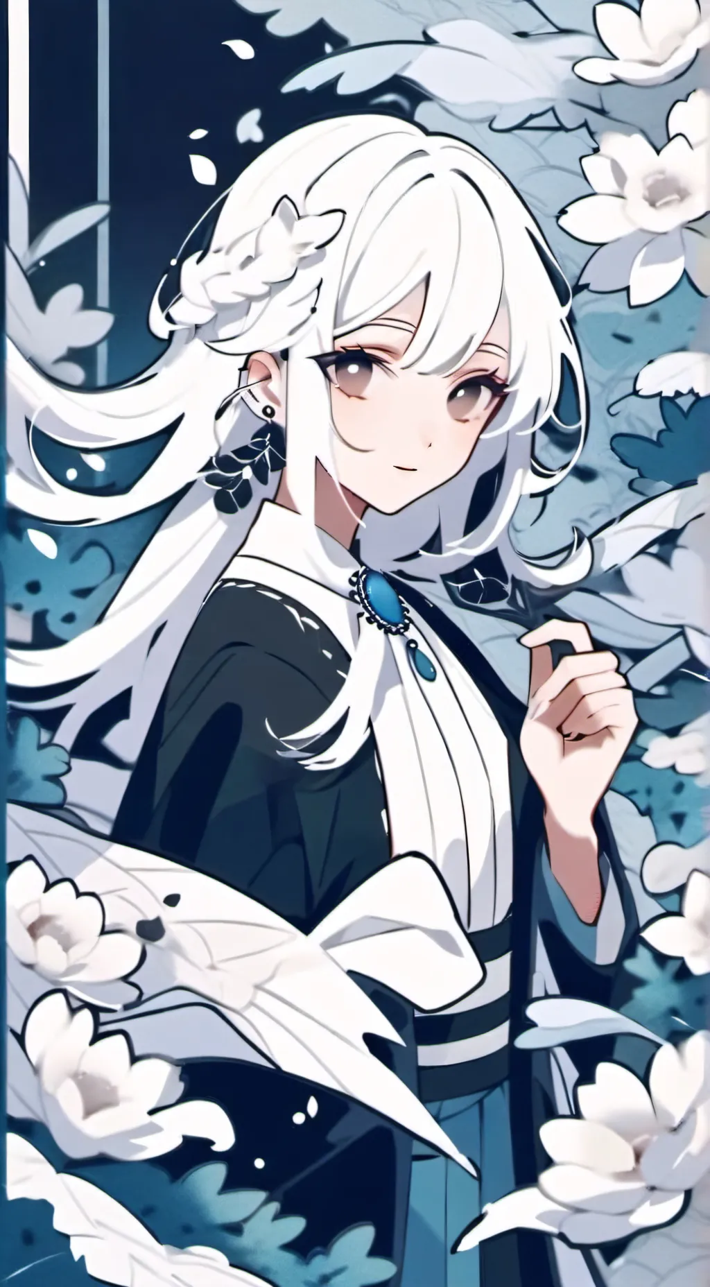 ai character: little siblings background