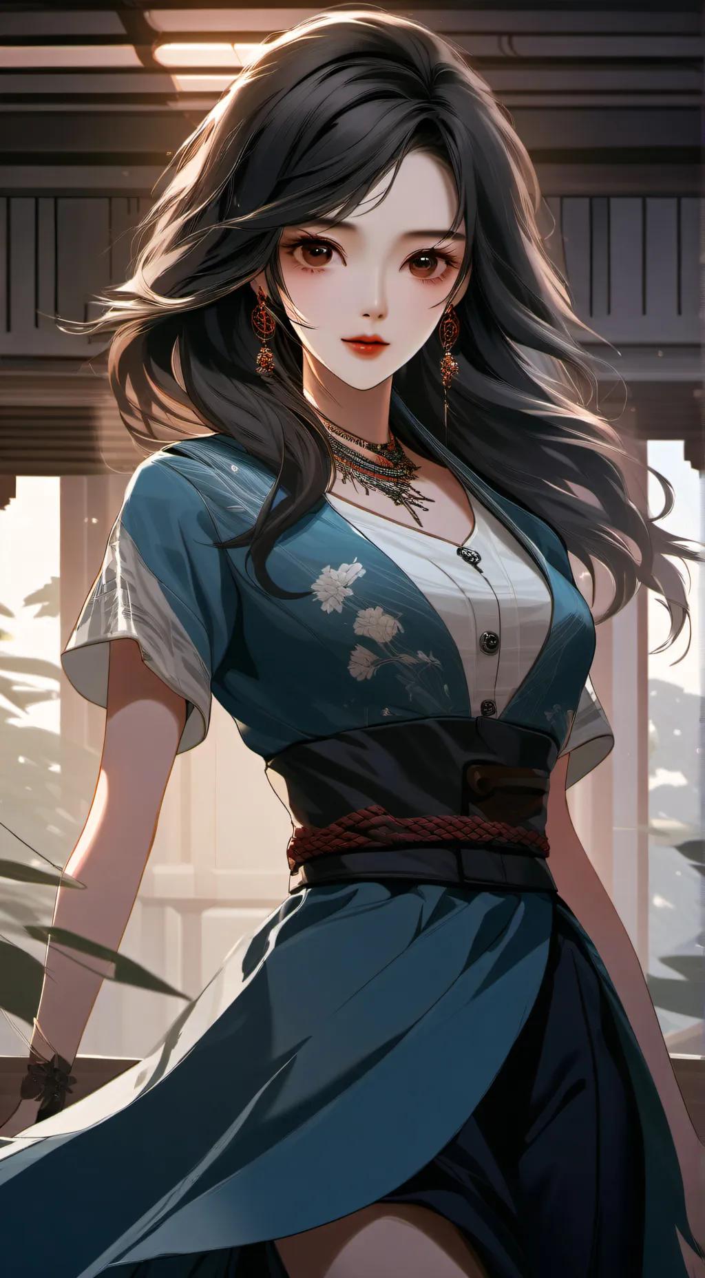 ai character: Profesora background