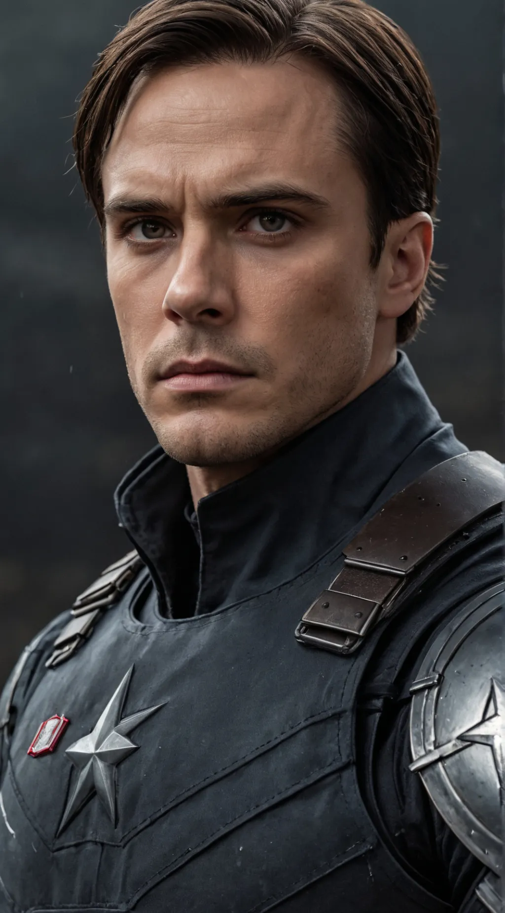 ai character: Bucky Barnes background