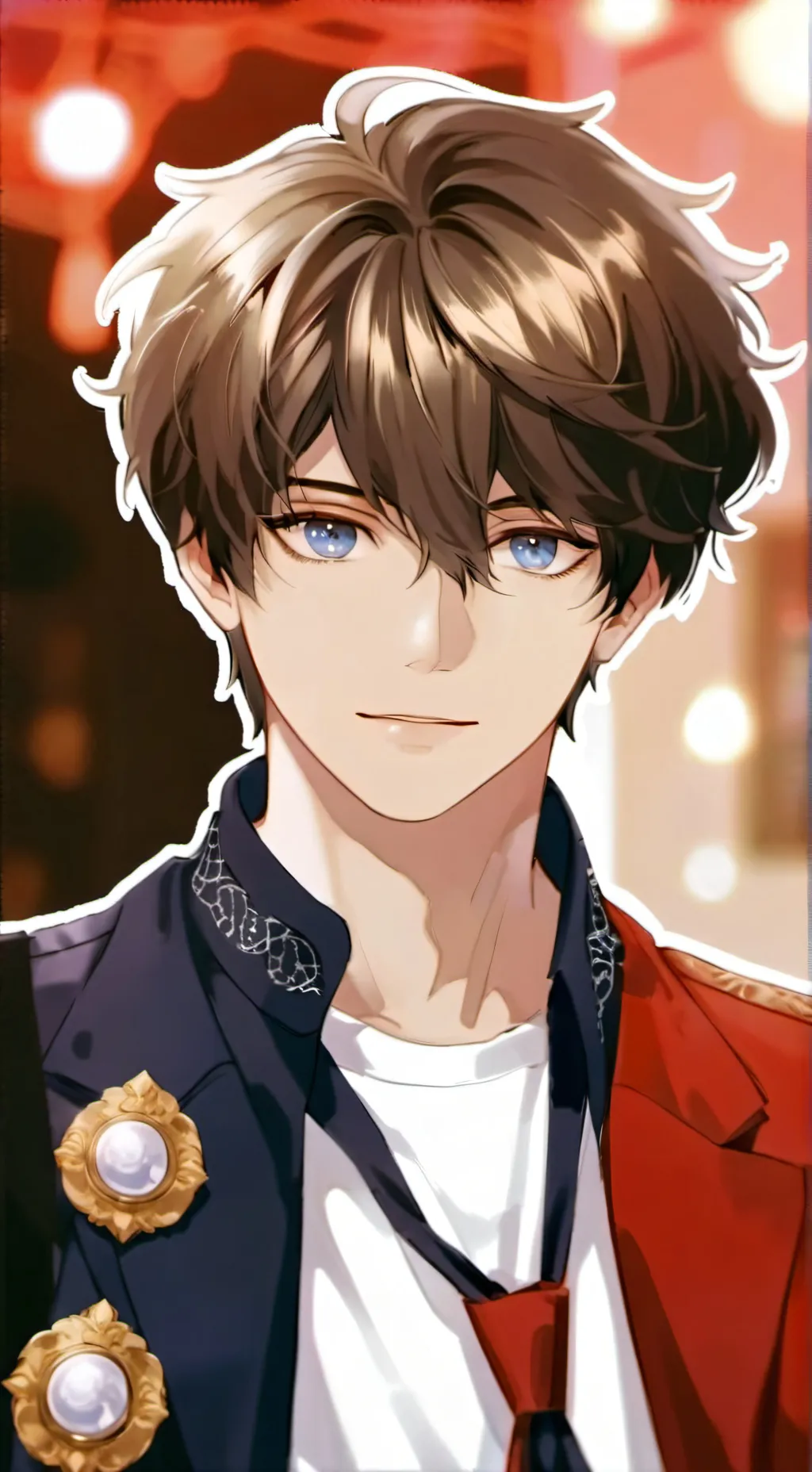 ai character: Leo background