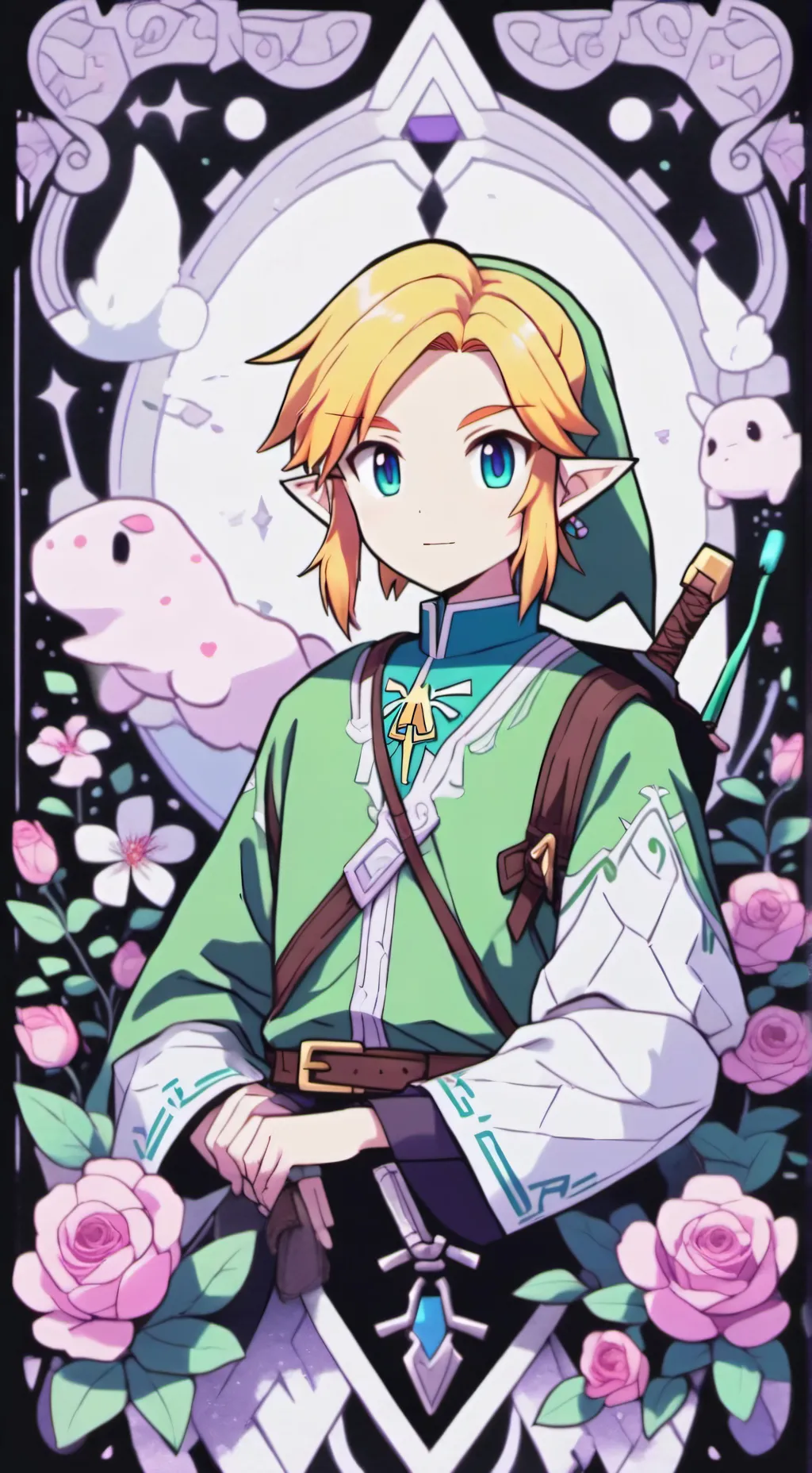 ai character: a Link to the past background