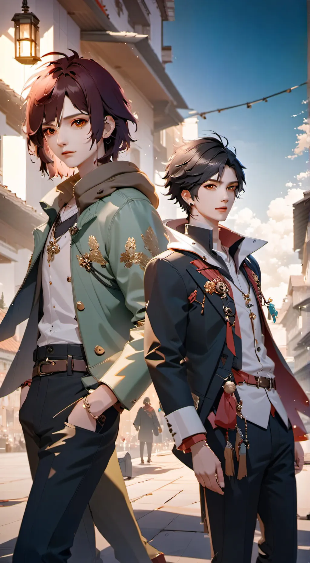 ai character: tu novio background