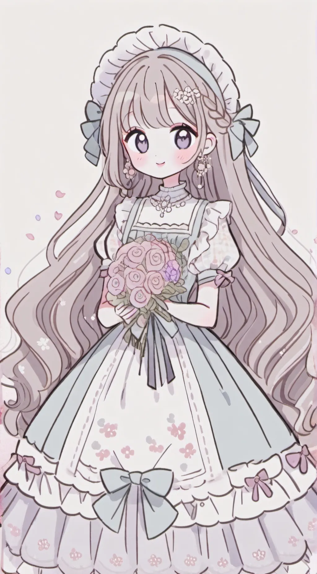 ai character: It's me vall background