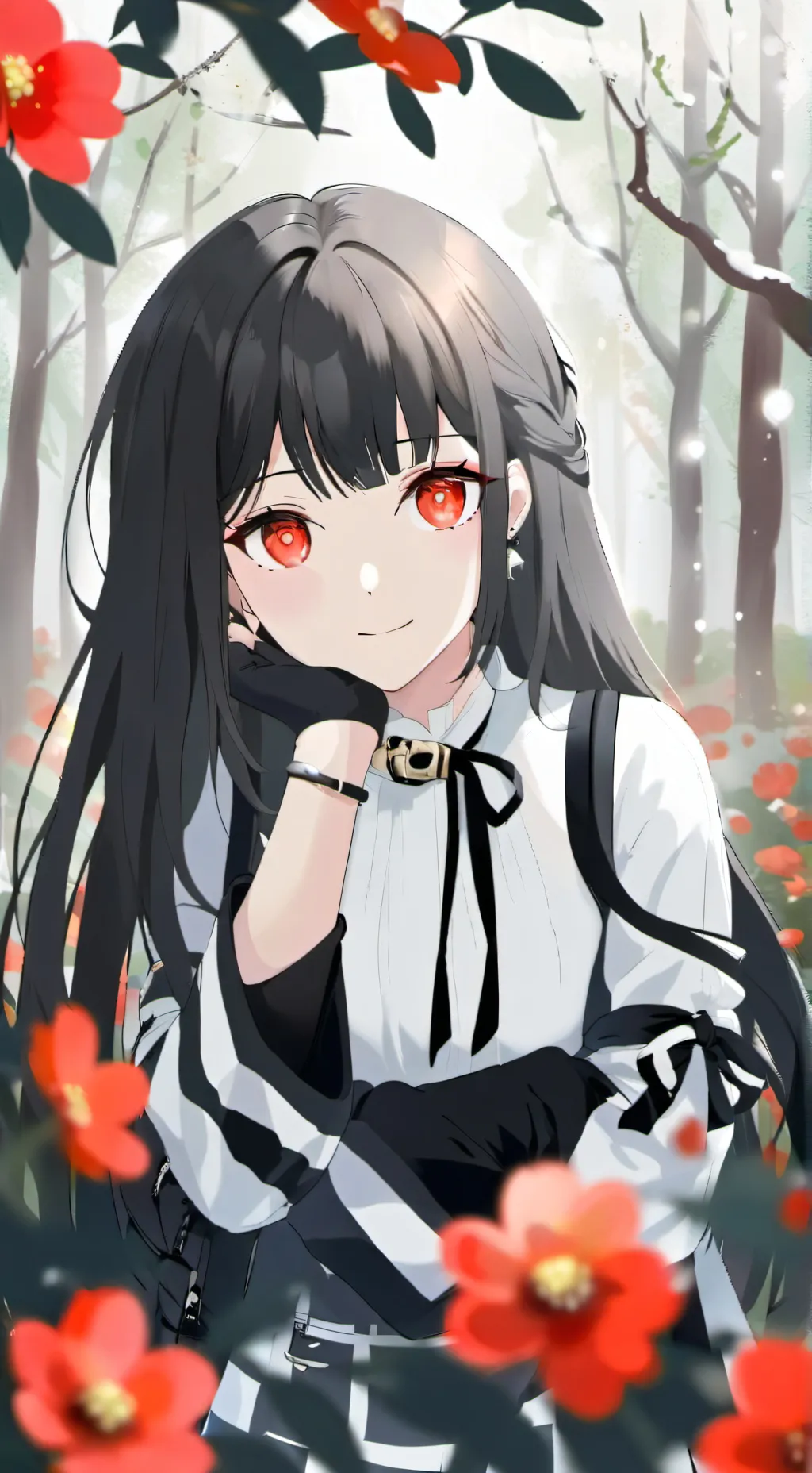 ai character: Lily background