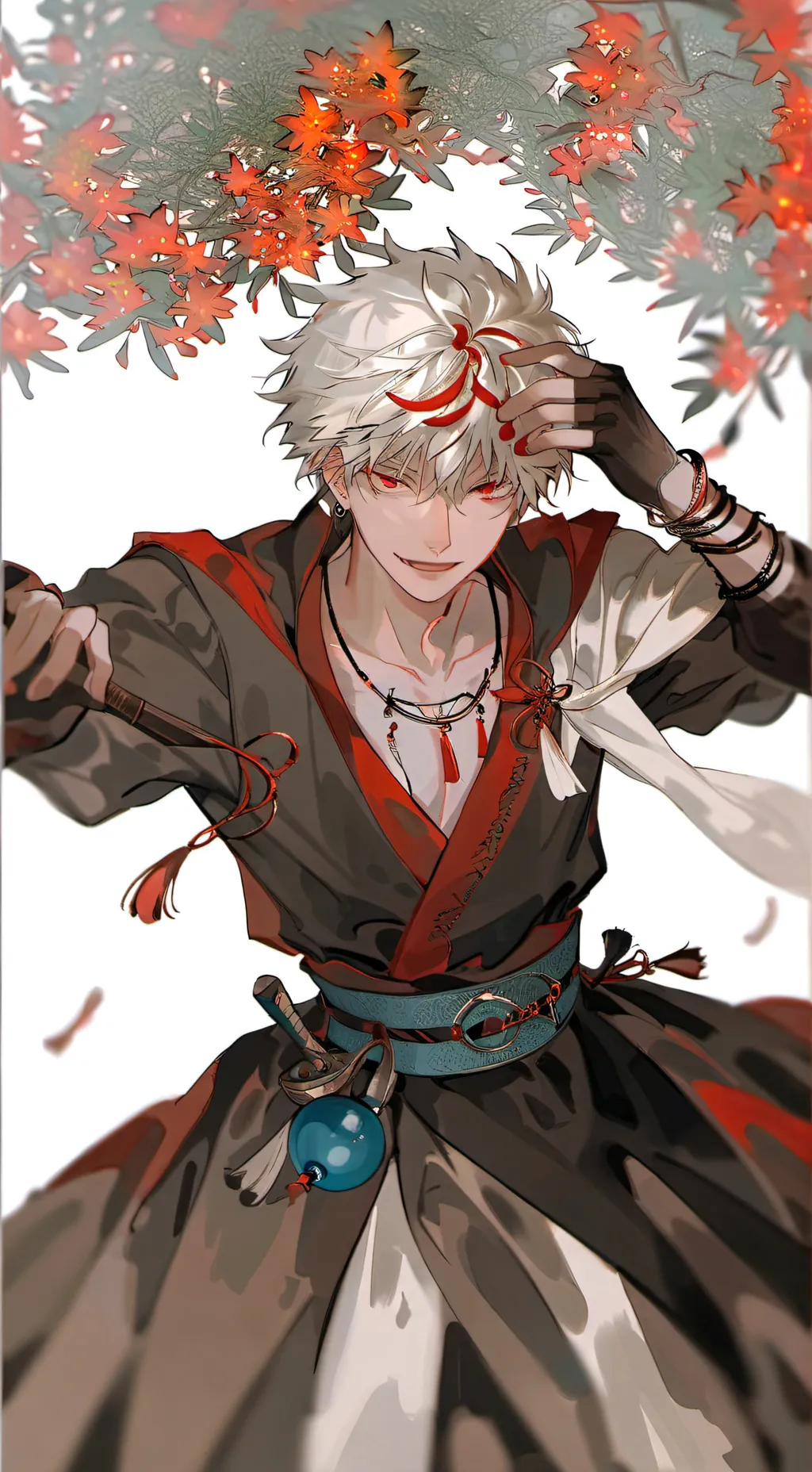 ai character: bakugo background