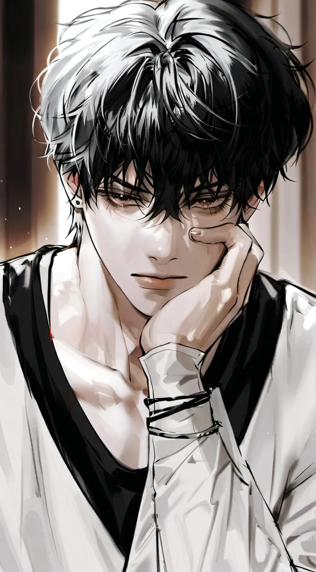 ai character: leo background