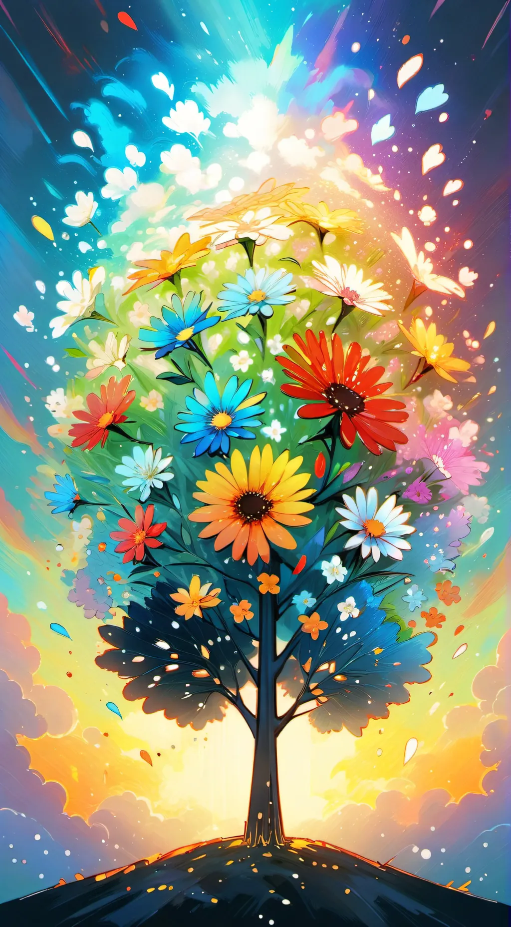 ai character: dw but your a baby background