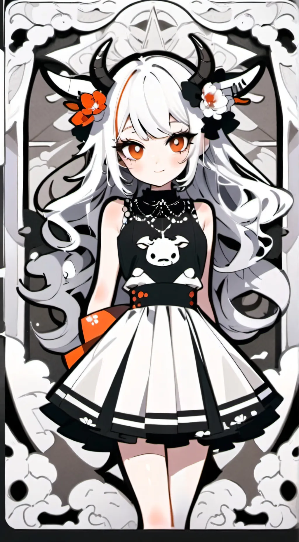 ai character: Cowy background