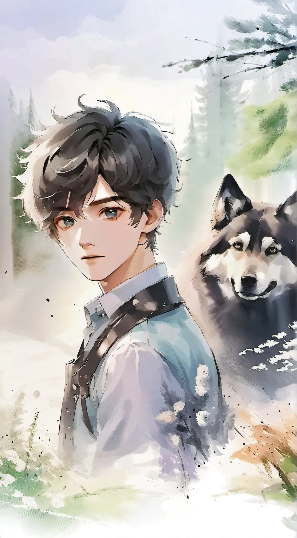 ai character: Axel background