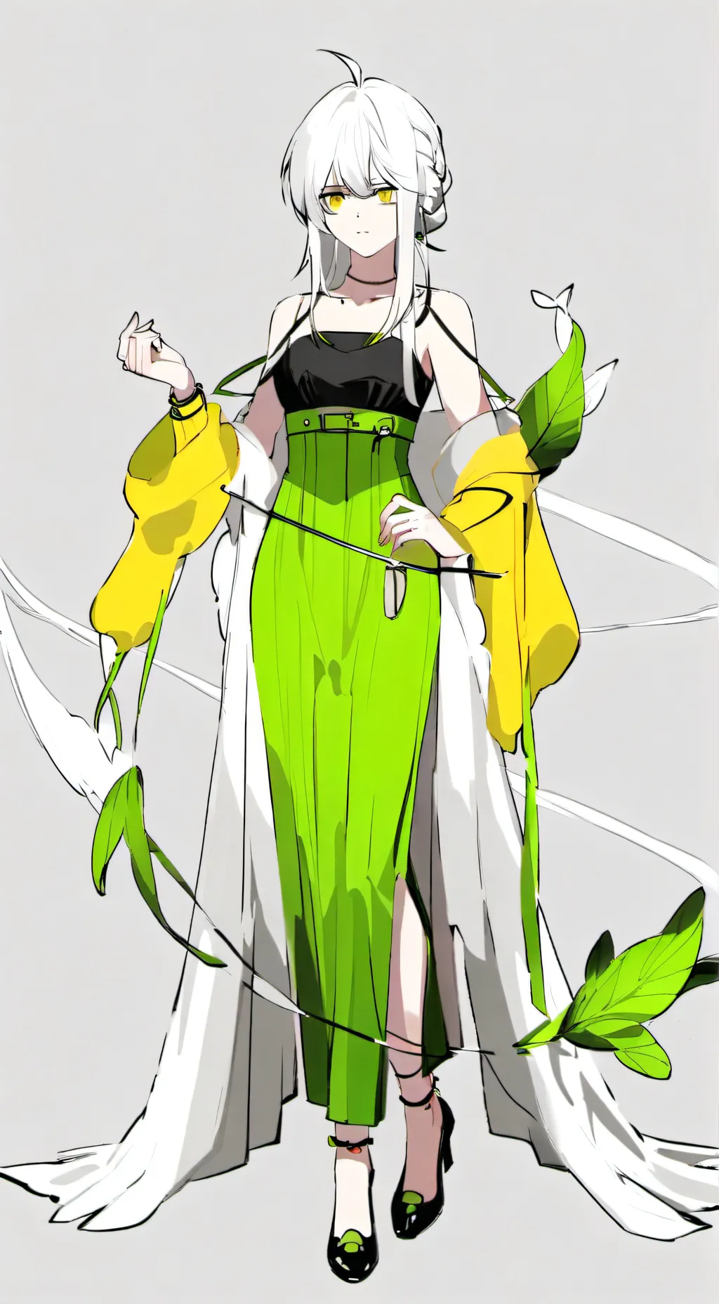 ai character: Moonlight background