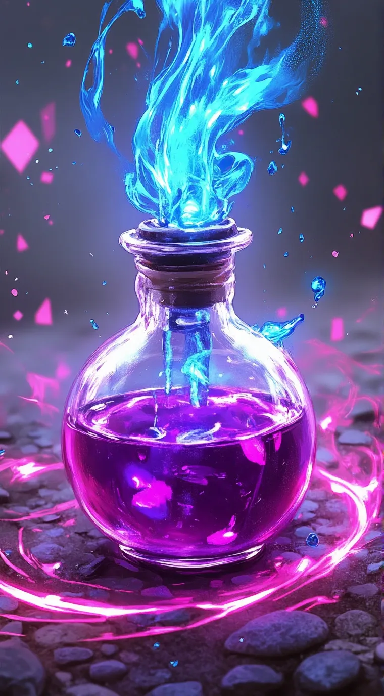 ai character: Speed potion background