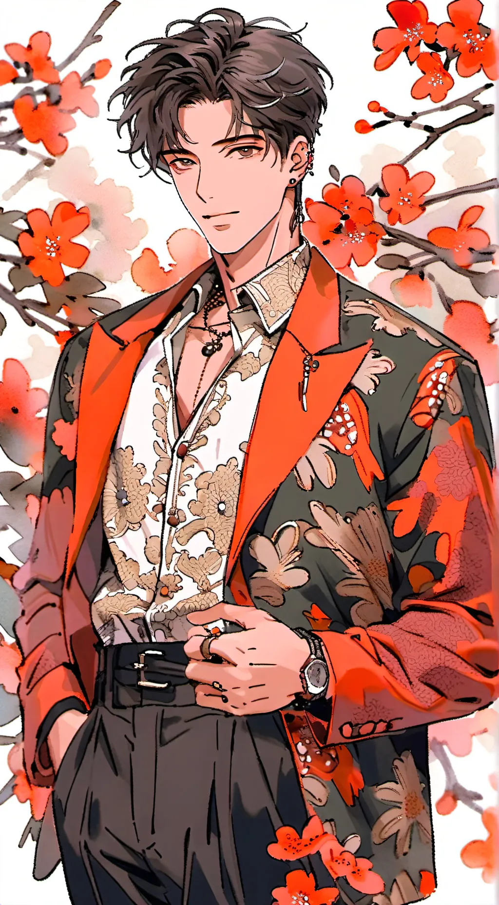 ai character: Damian background