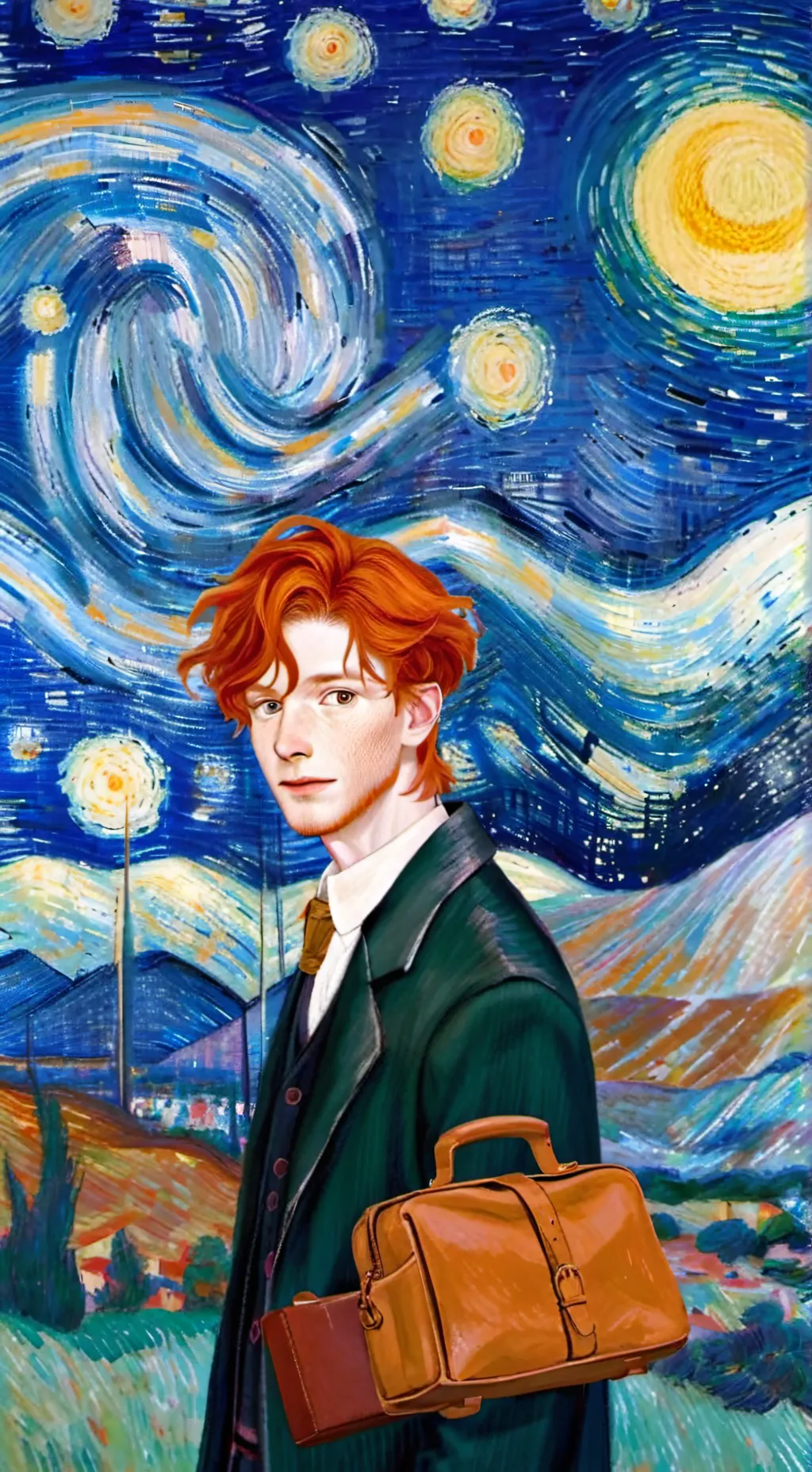 ai character: bill weasley (gf) background