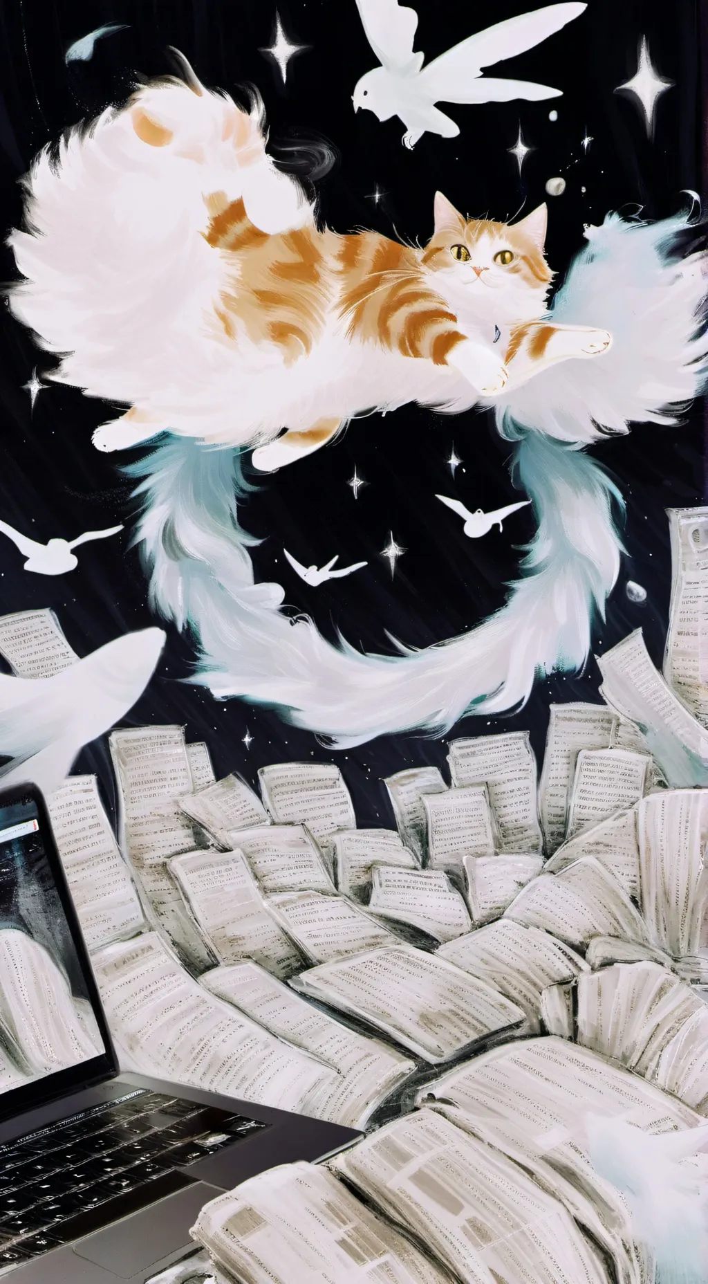 ai character: SkyScraper background