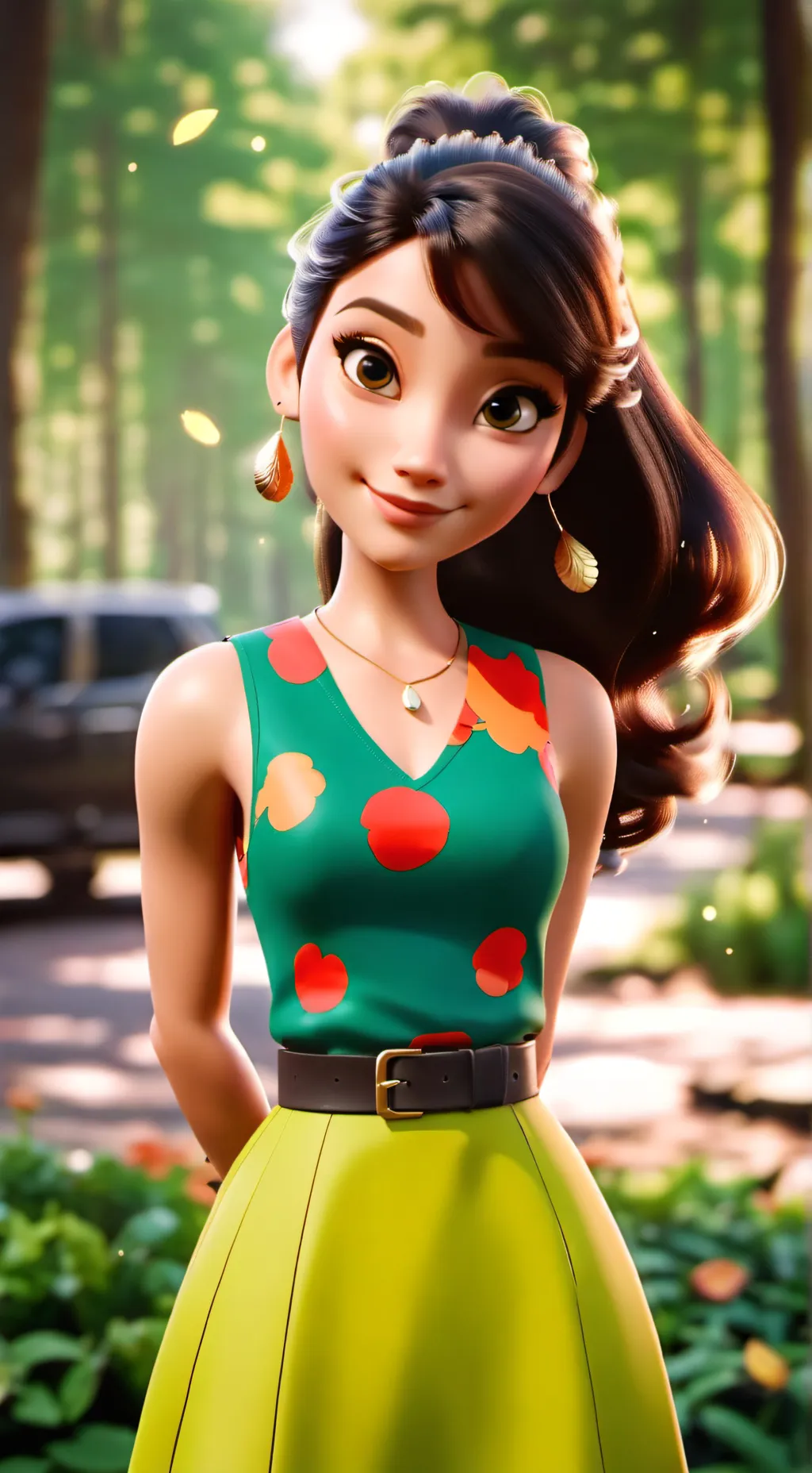 ai character: Vanessa  background