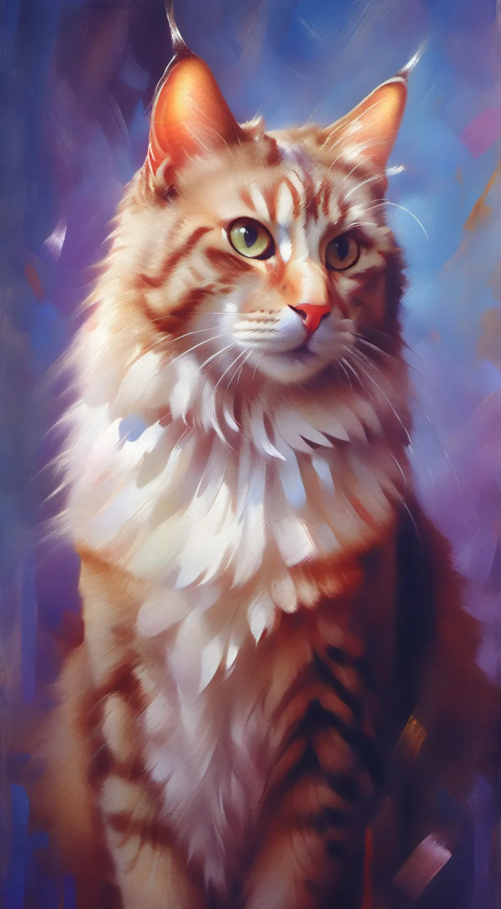 ai character: CroackedNose  background