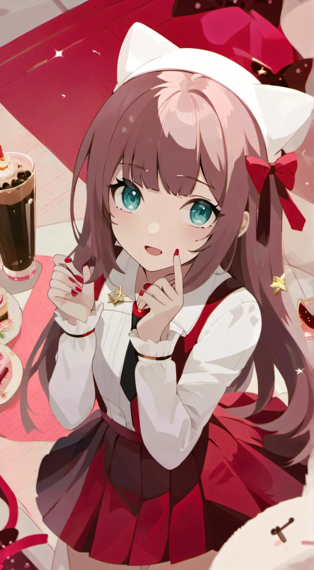 ai character: Luna background