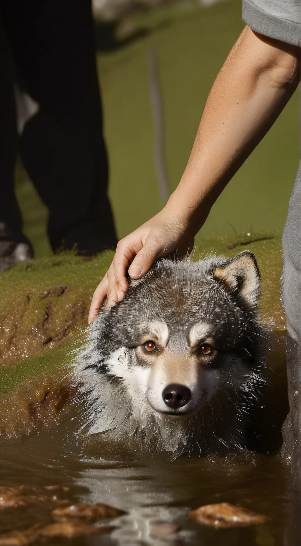 ai character: you the wolf background