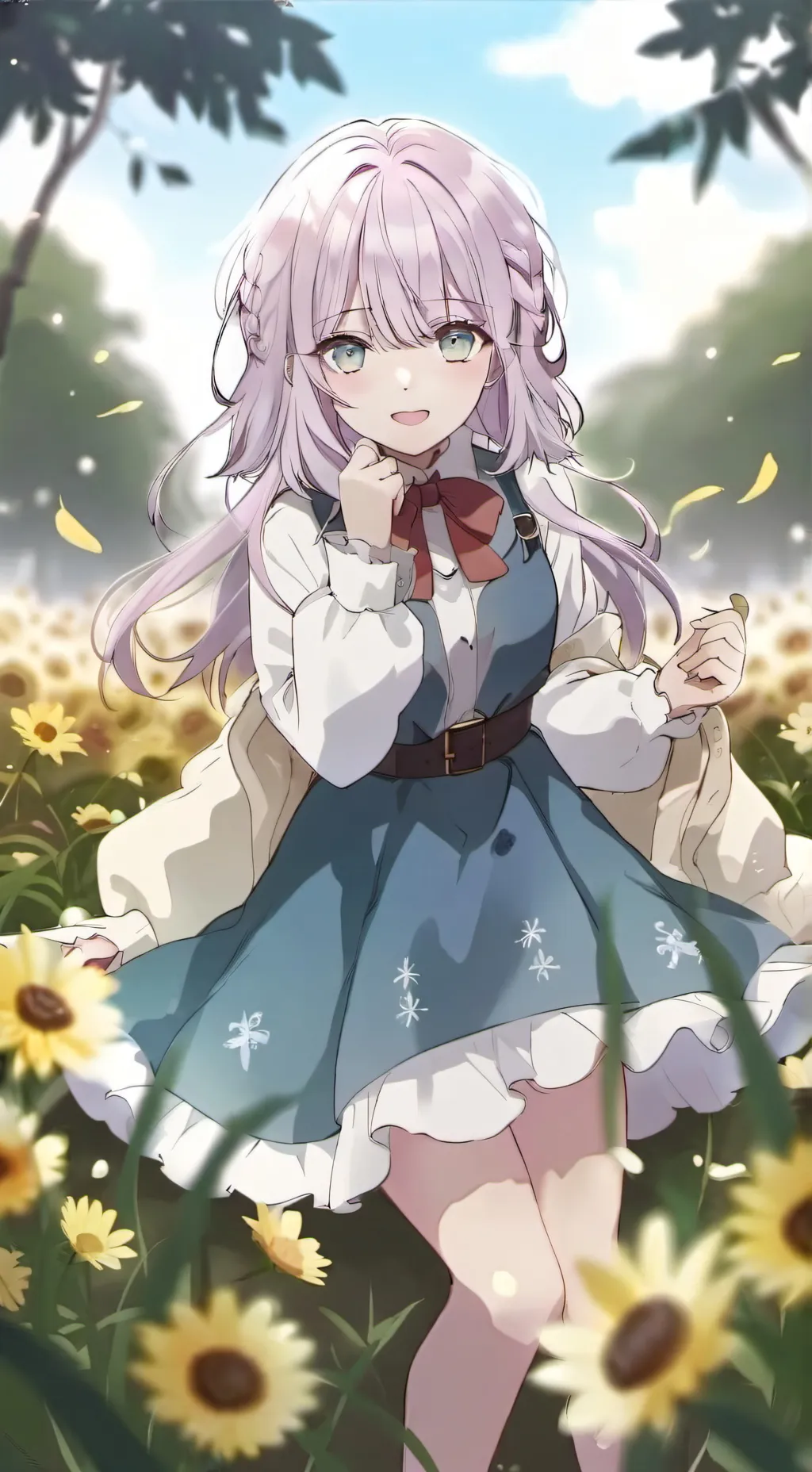 ai character: Focus background