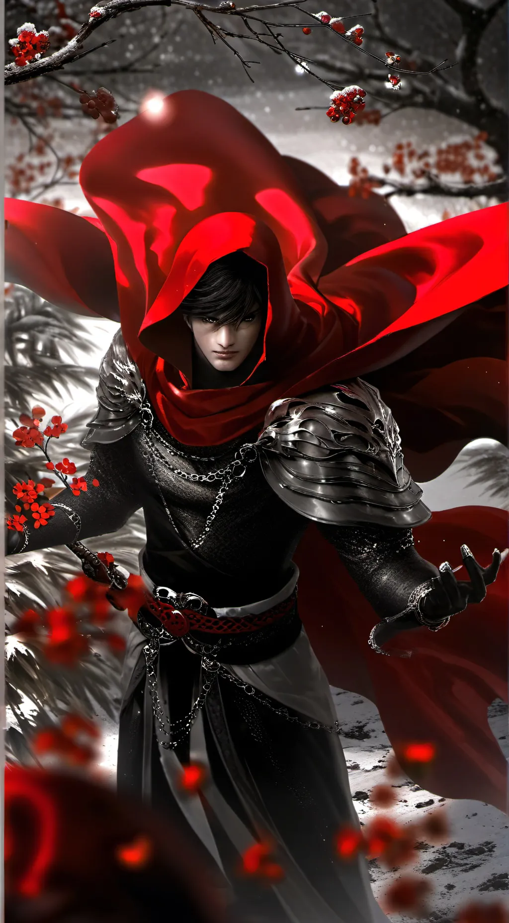 ai character: caballero background