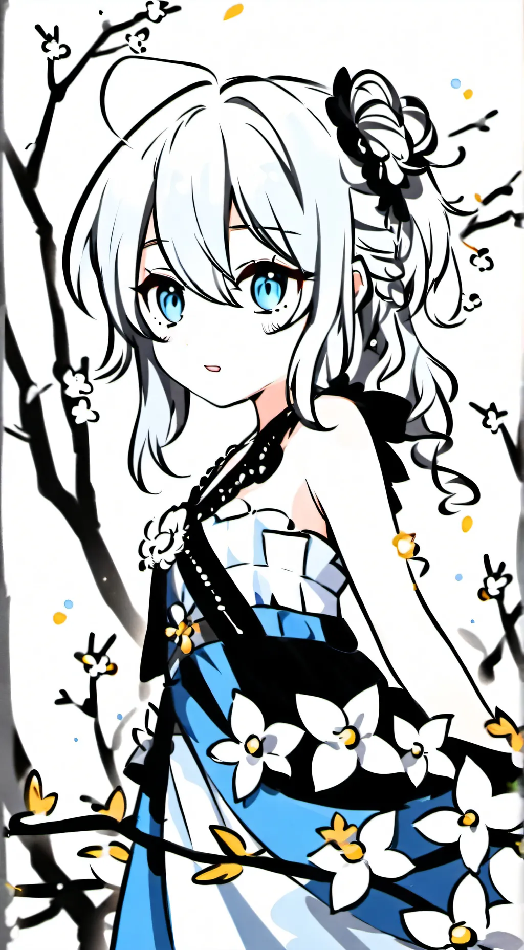 ai character: mela background