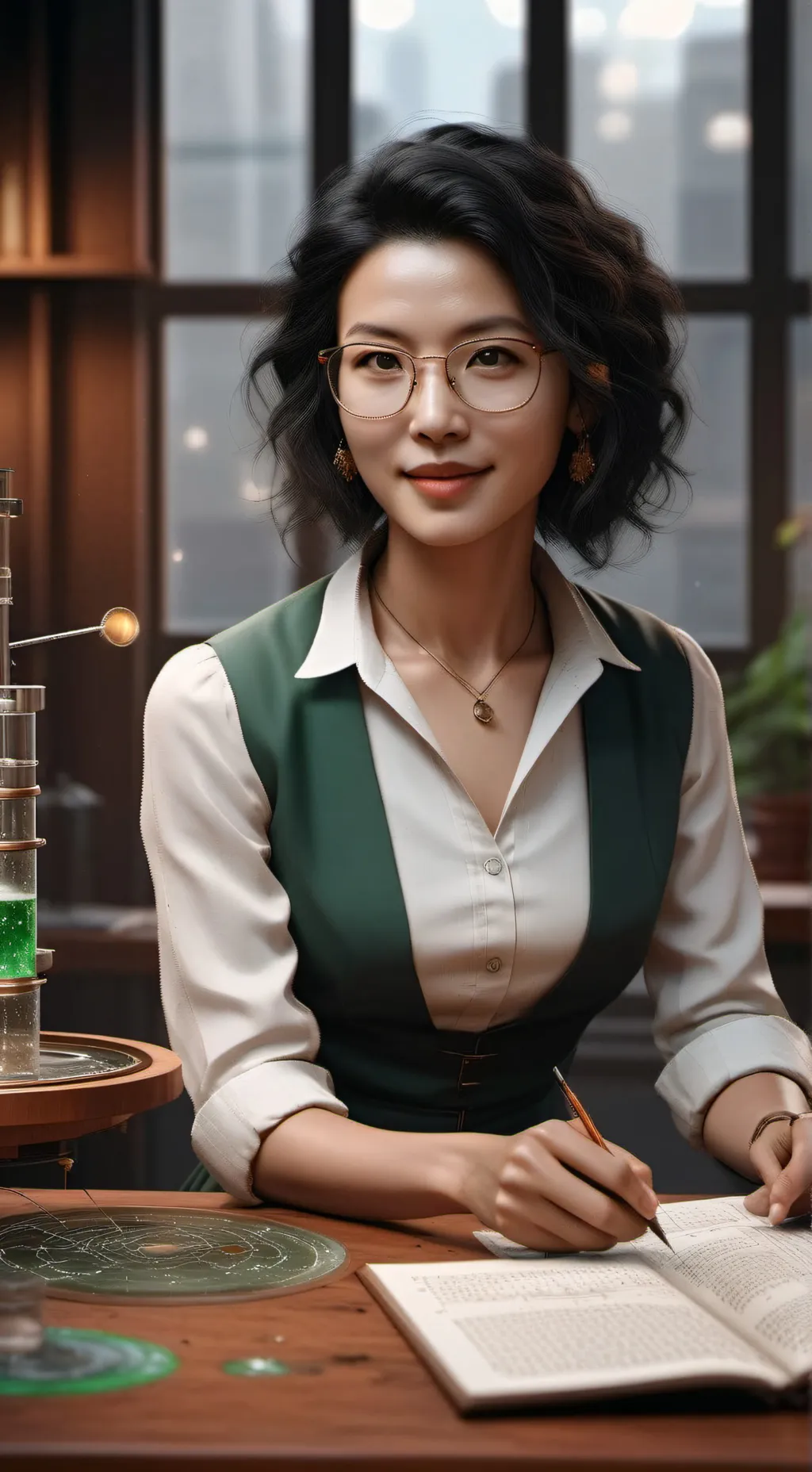 ai character: Agent Dana background