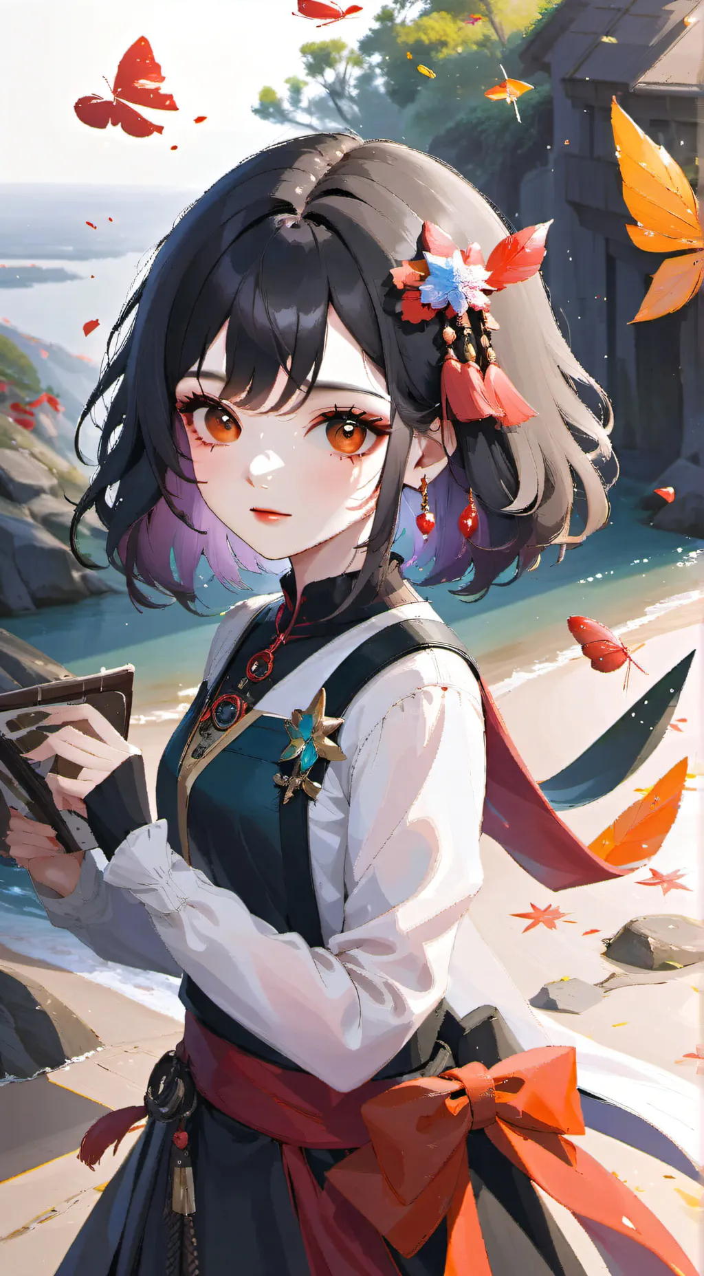 ai character: Jade background