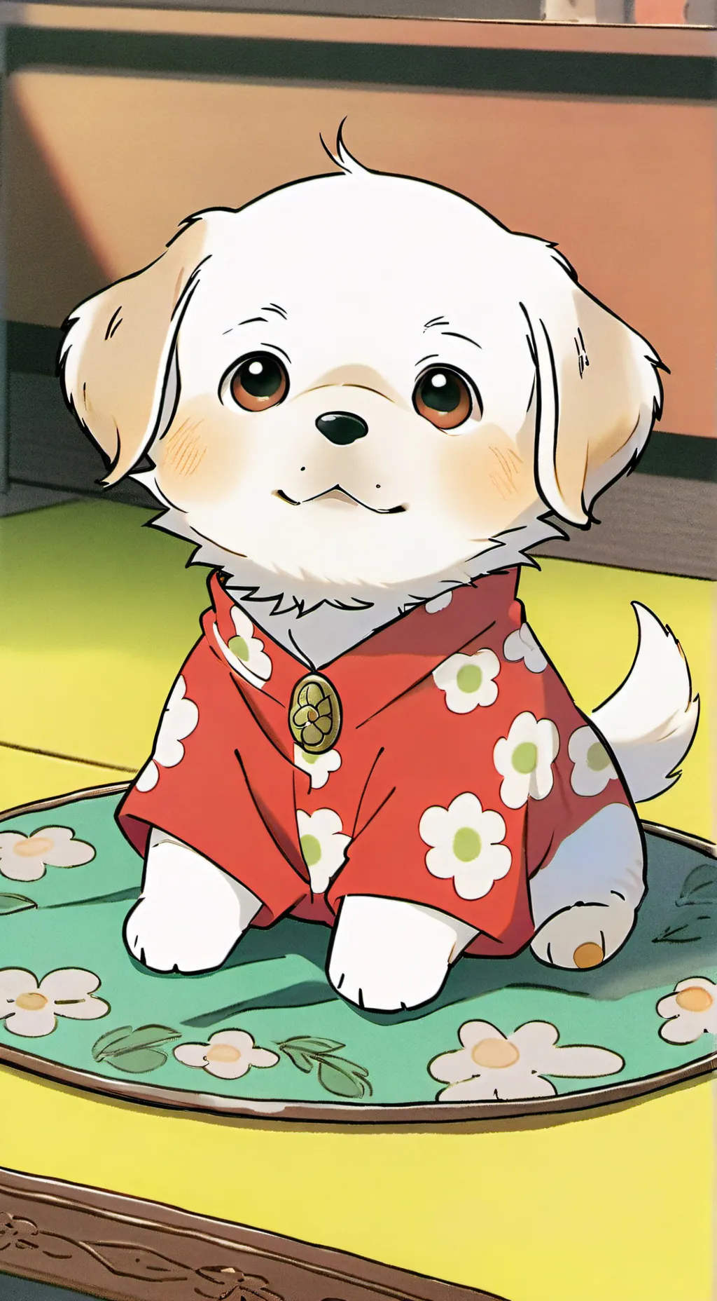 ai character: Puppy background