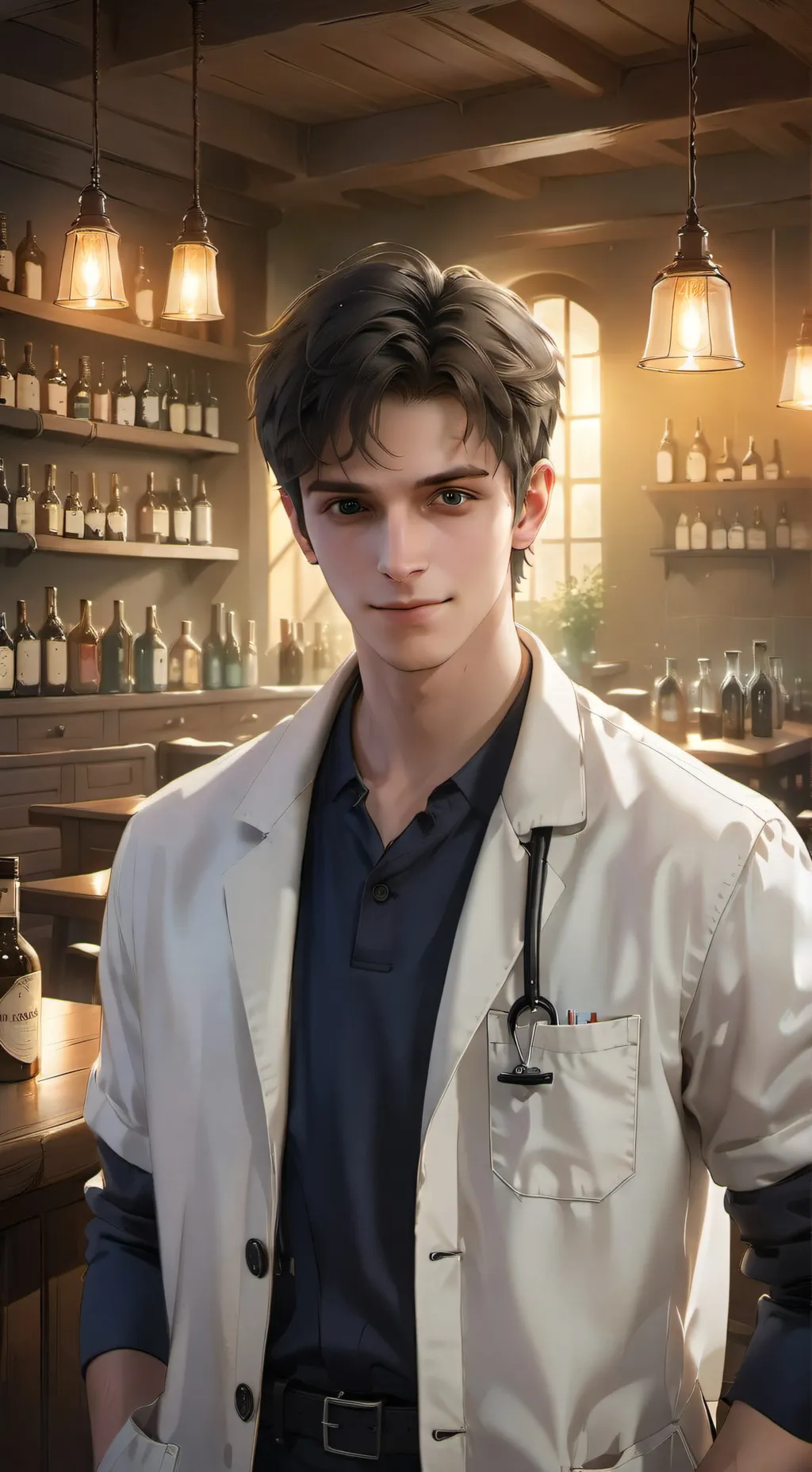 ai character: дима background