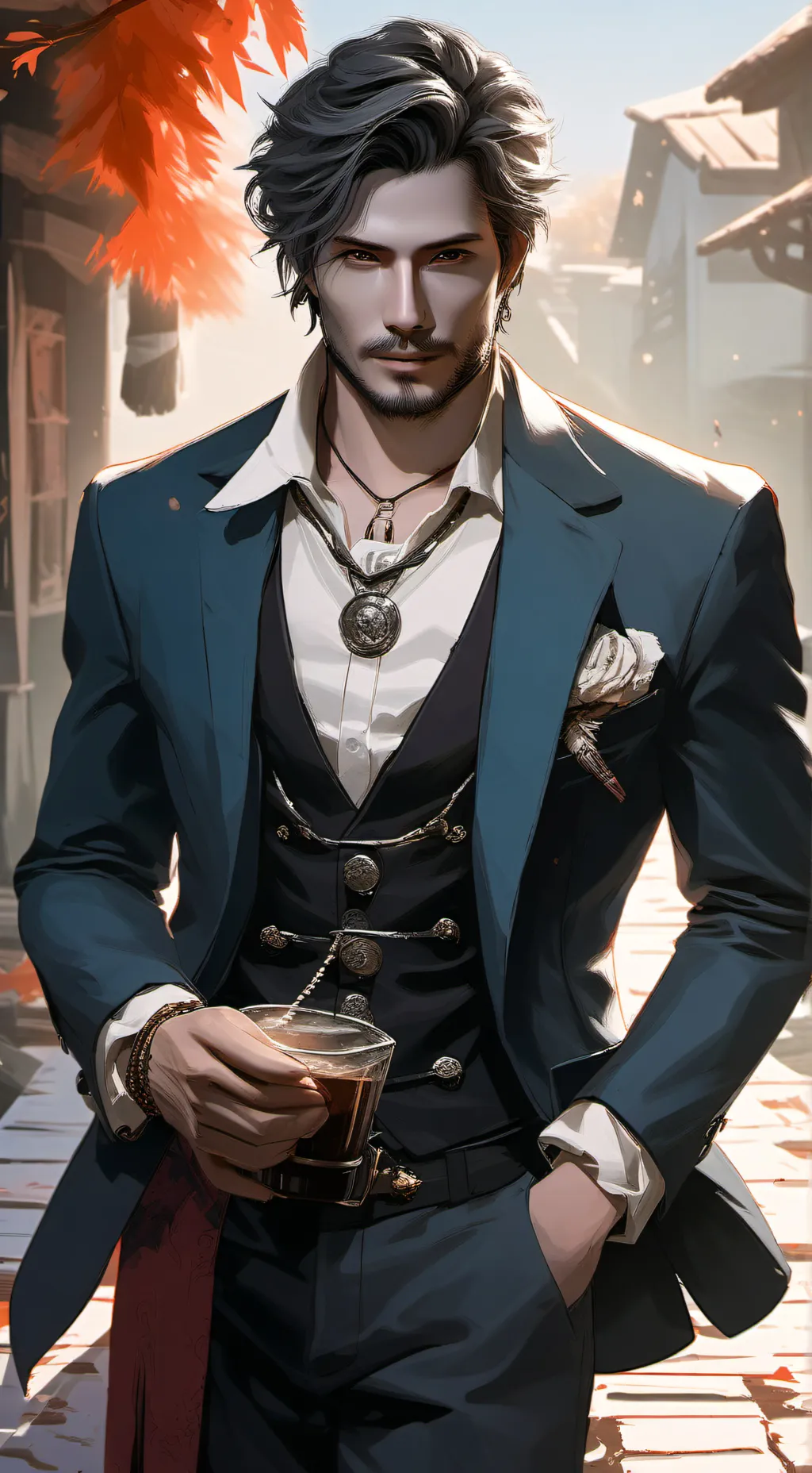 ai character: forsaken background