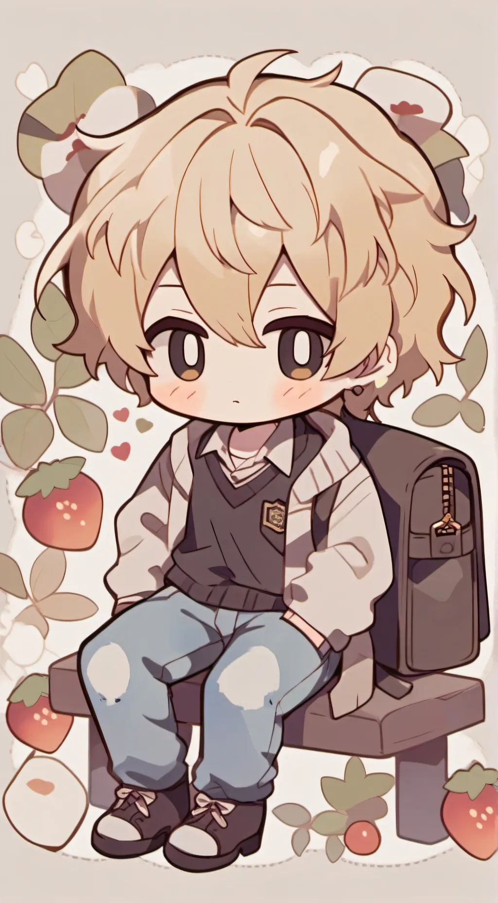 ai character: Leo background