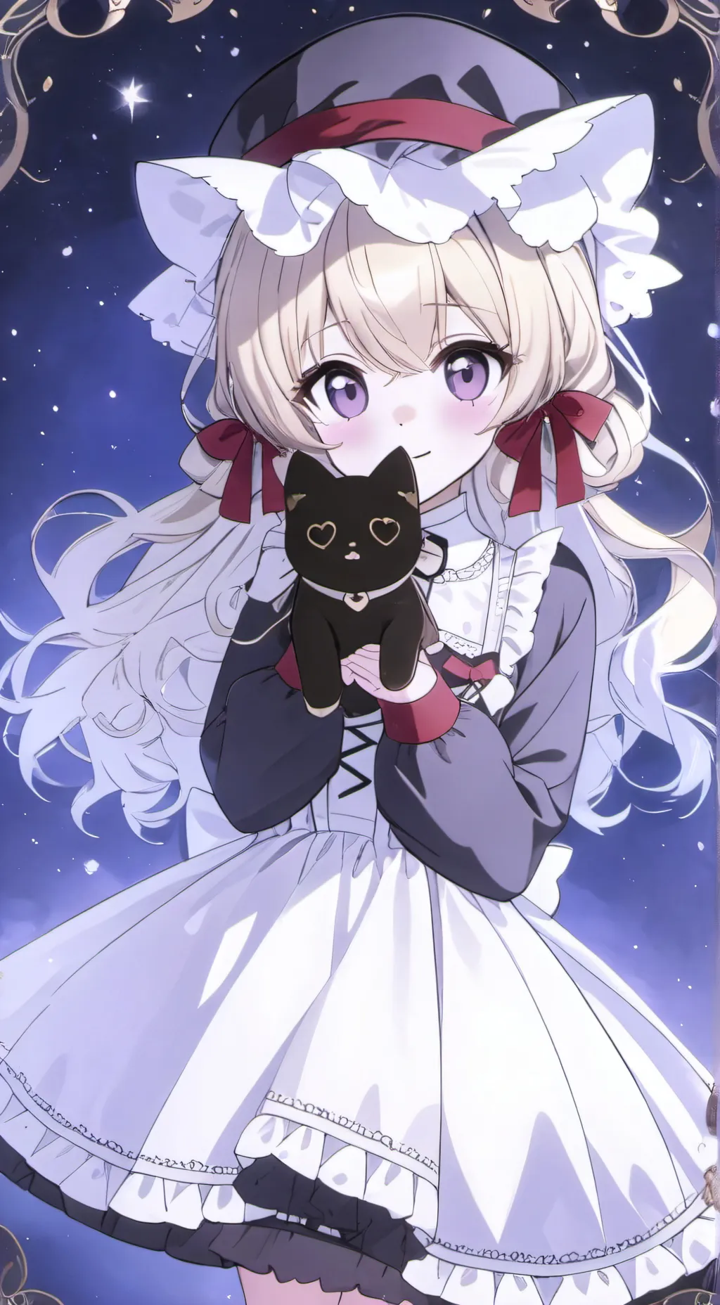 ai character: Starry♥ background