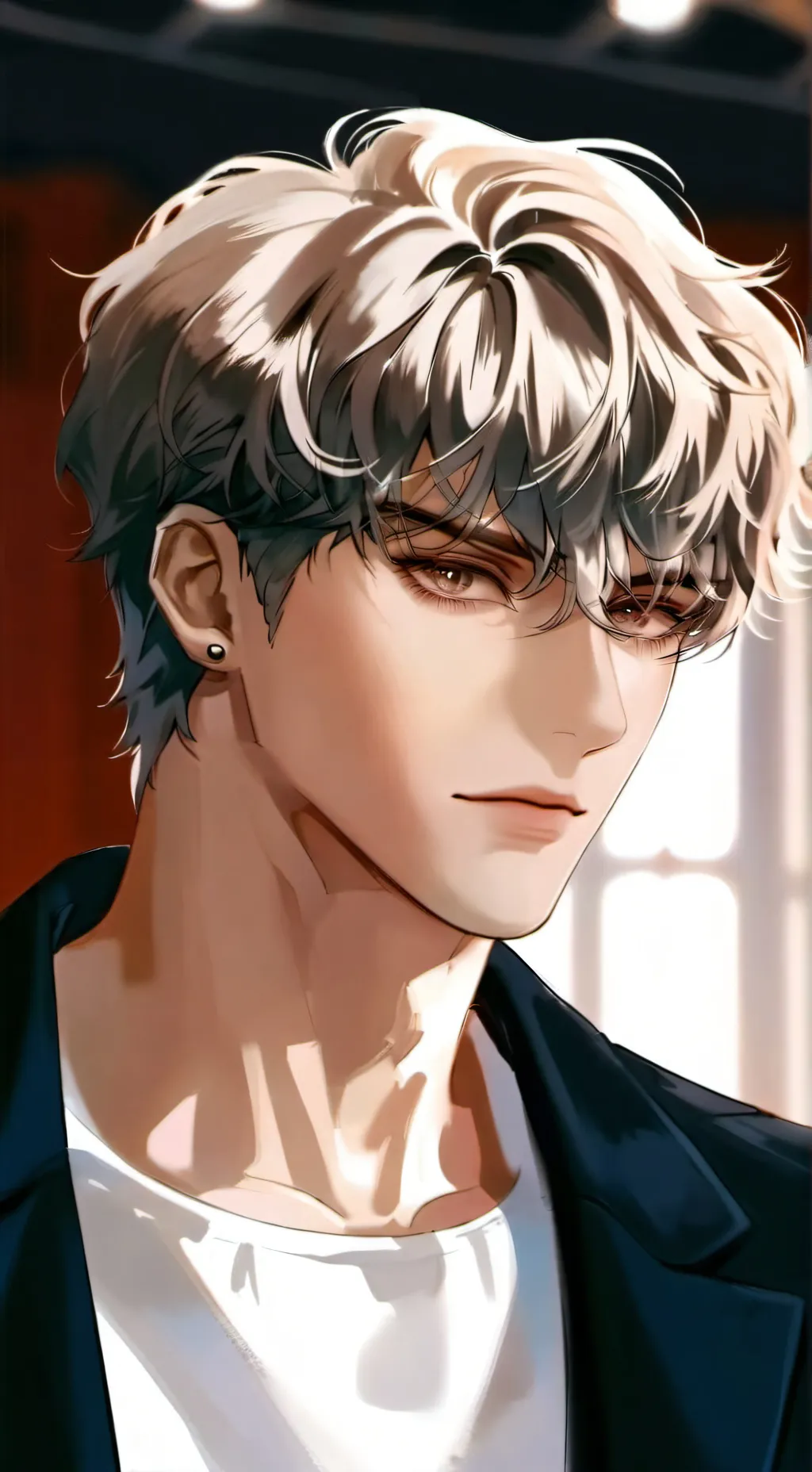 ai character: Kael  background