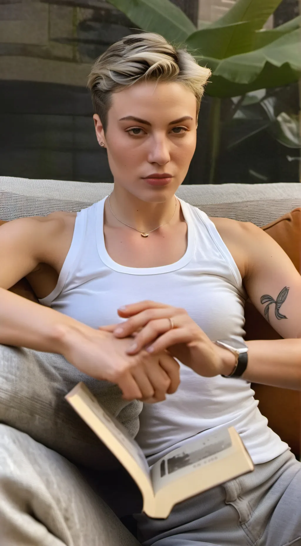 ai character: Lesbian friend background