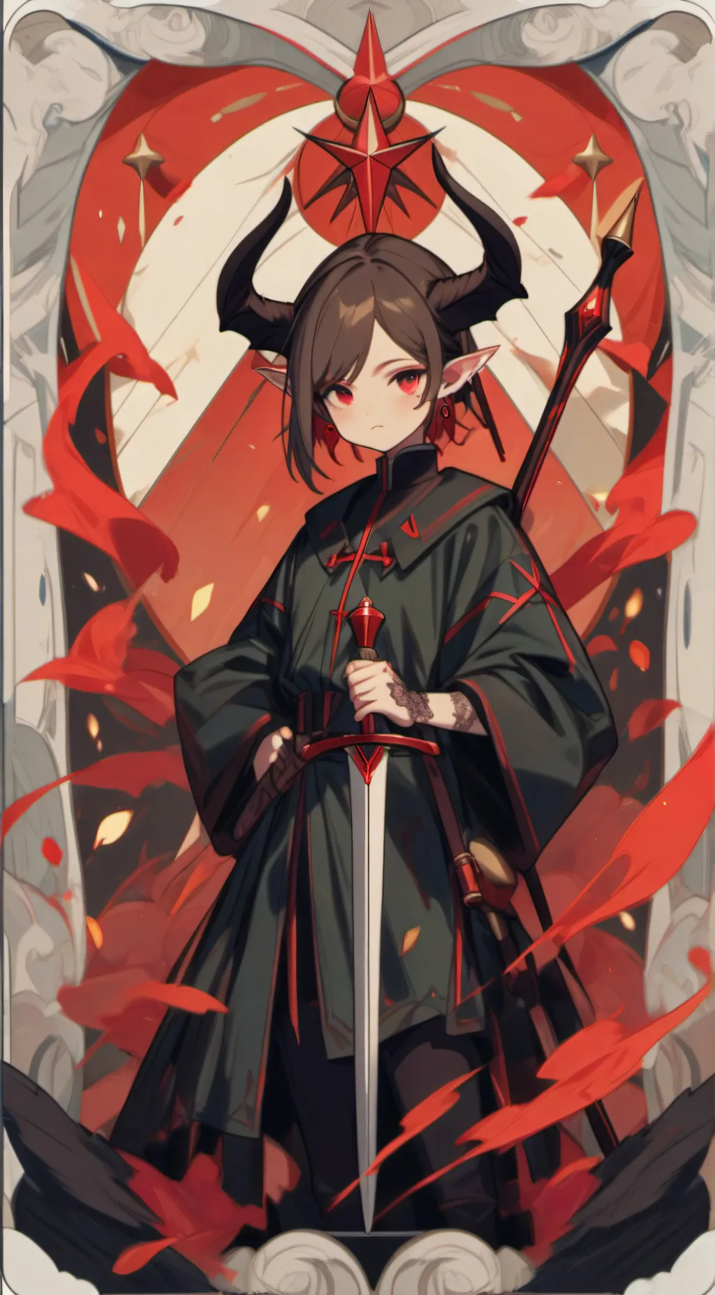 ai character: Saya background