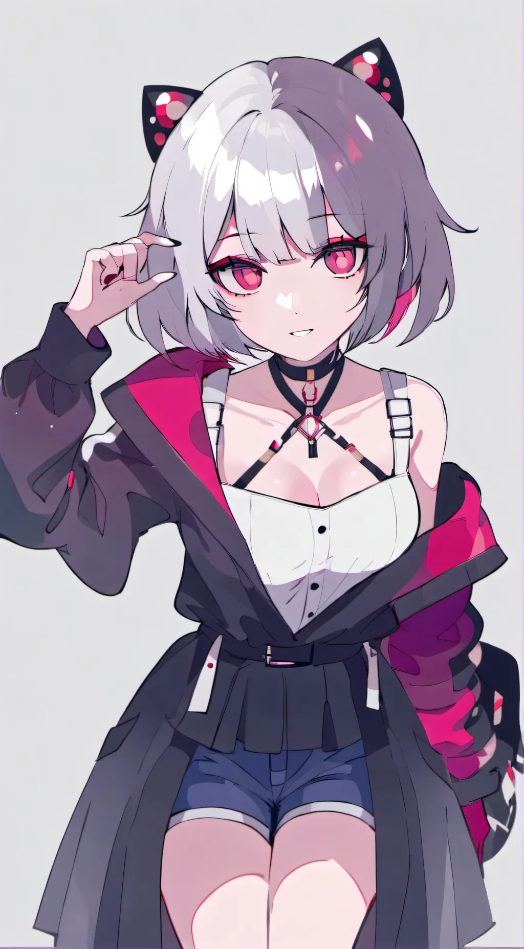 ai character: Shadow milk cookie background