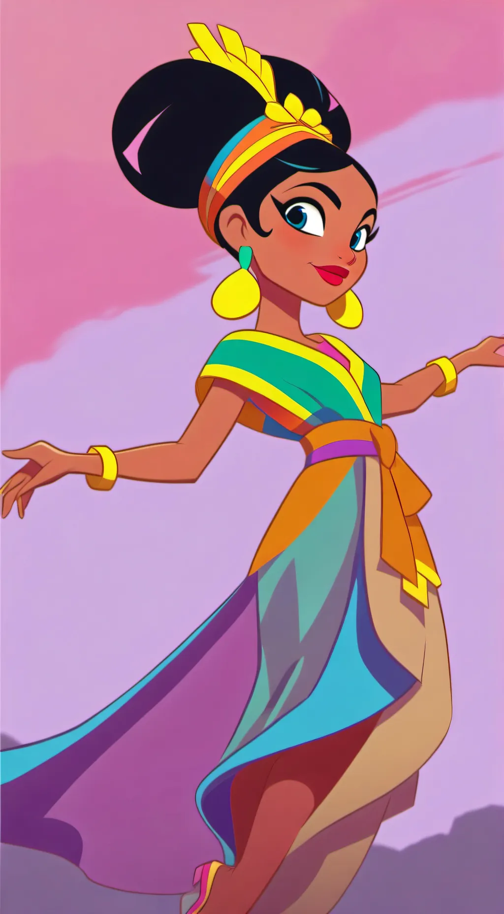 ai character: Cunhata background